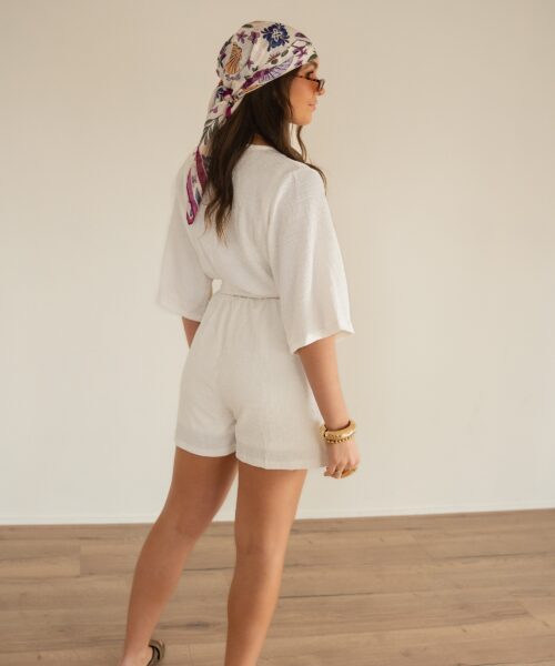 Alternative view of Lofty Manner Playsuit Cassie Offwhite