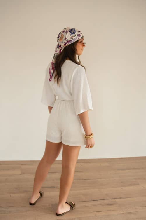 Alternative view of Lofty Manner Playsuit Cassie Offwhite