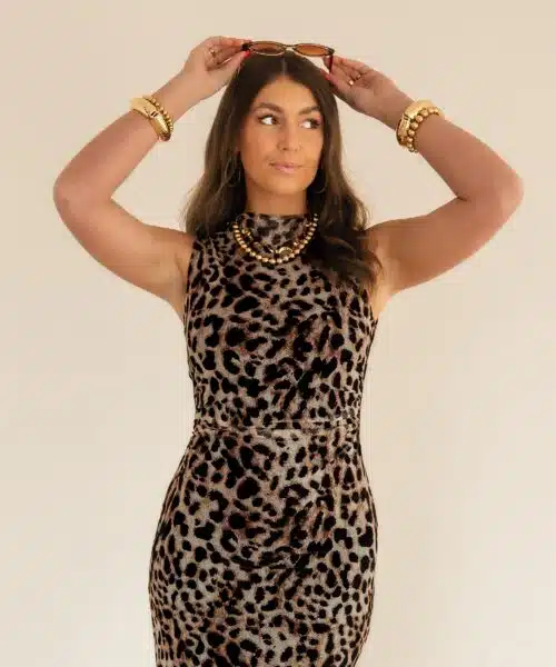 Bibi Dress Leo Black