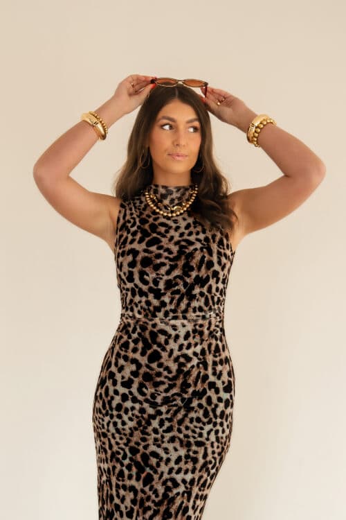 Bibi Dress Leo Black