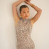 Lulu Dress Leo Beige