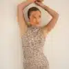 Bibi Dress Leo Beige