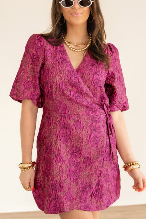 Lofty Manner Dress Maureen Purple