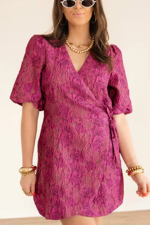 Lofty Manner Dress Maureen Purple