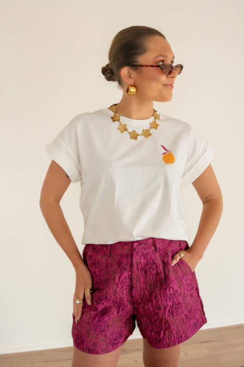 Alternative view of Lofty Manner Short Chloe Purple