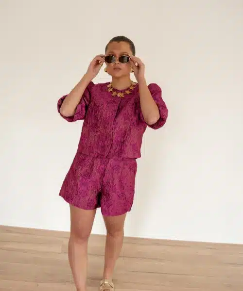 Alternative view of Lofty Manner Jacket Gianna Purple