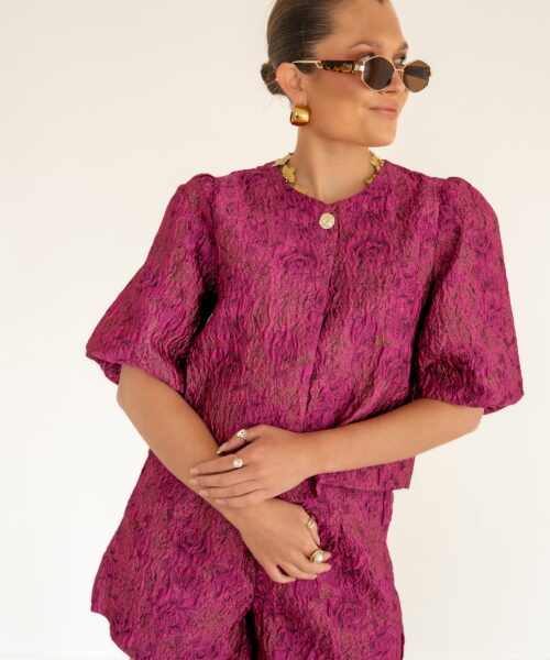 Lofty Manner Jacket Gianna Purple