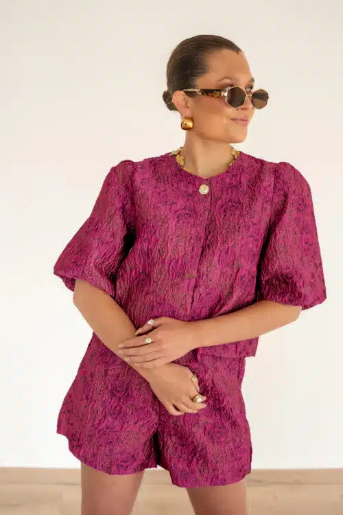 Lofty Manner Jacket Gianna Purple