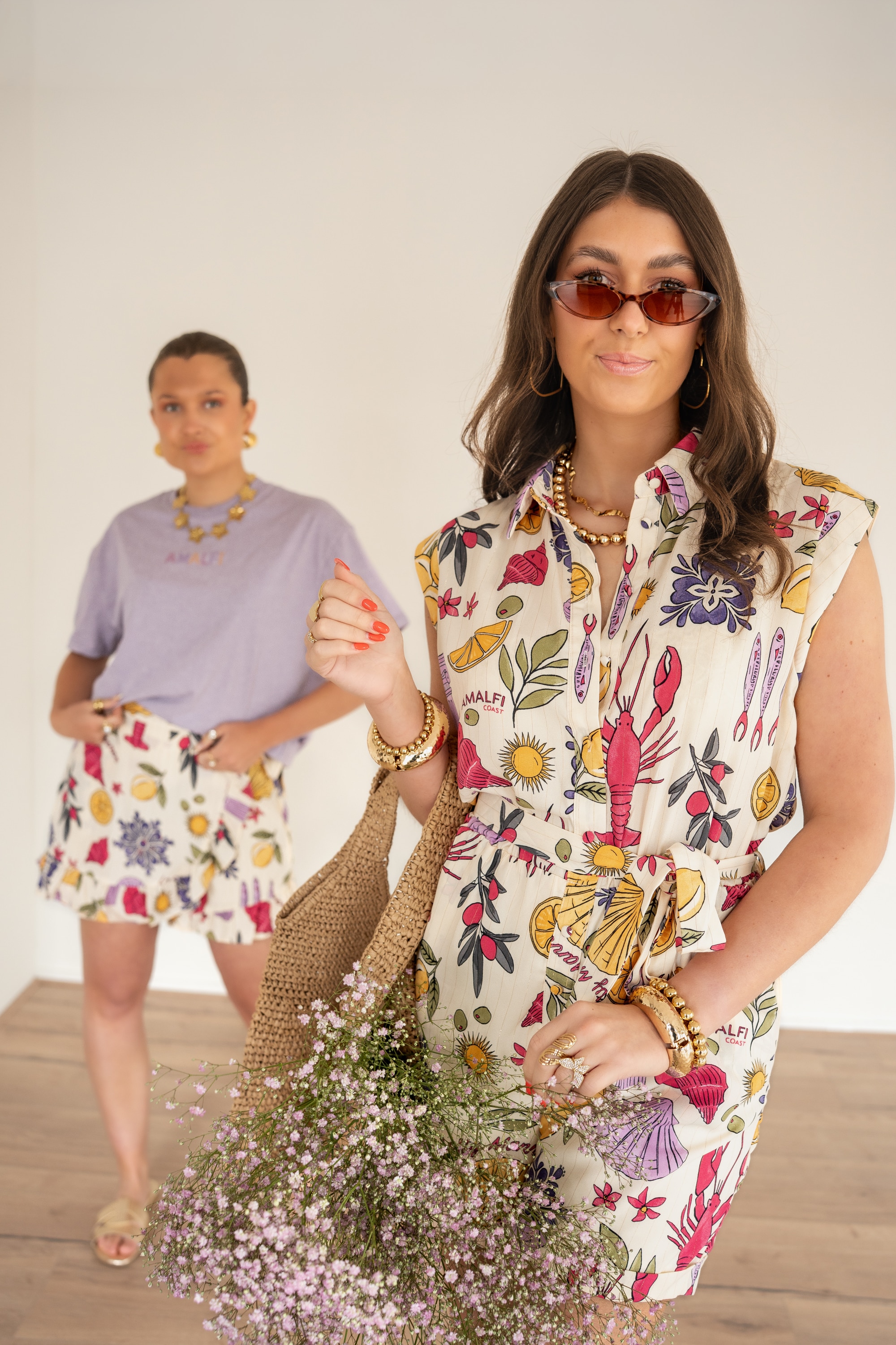 Lofty Manner Playsuit Daphne Multi Element