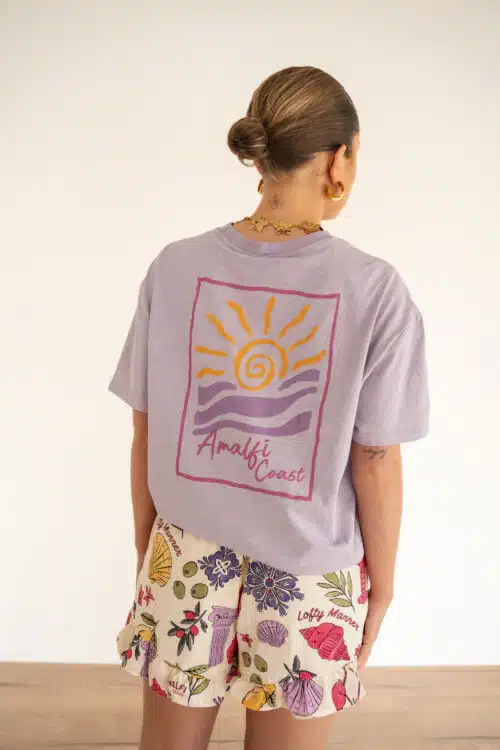 Lofty Manner T-Shirt Charlie Lila