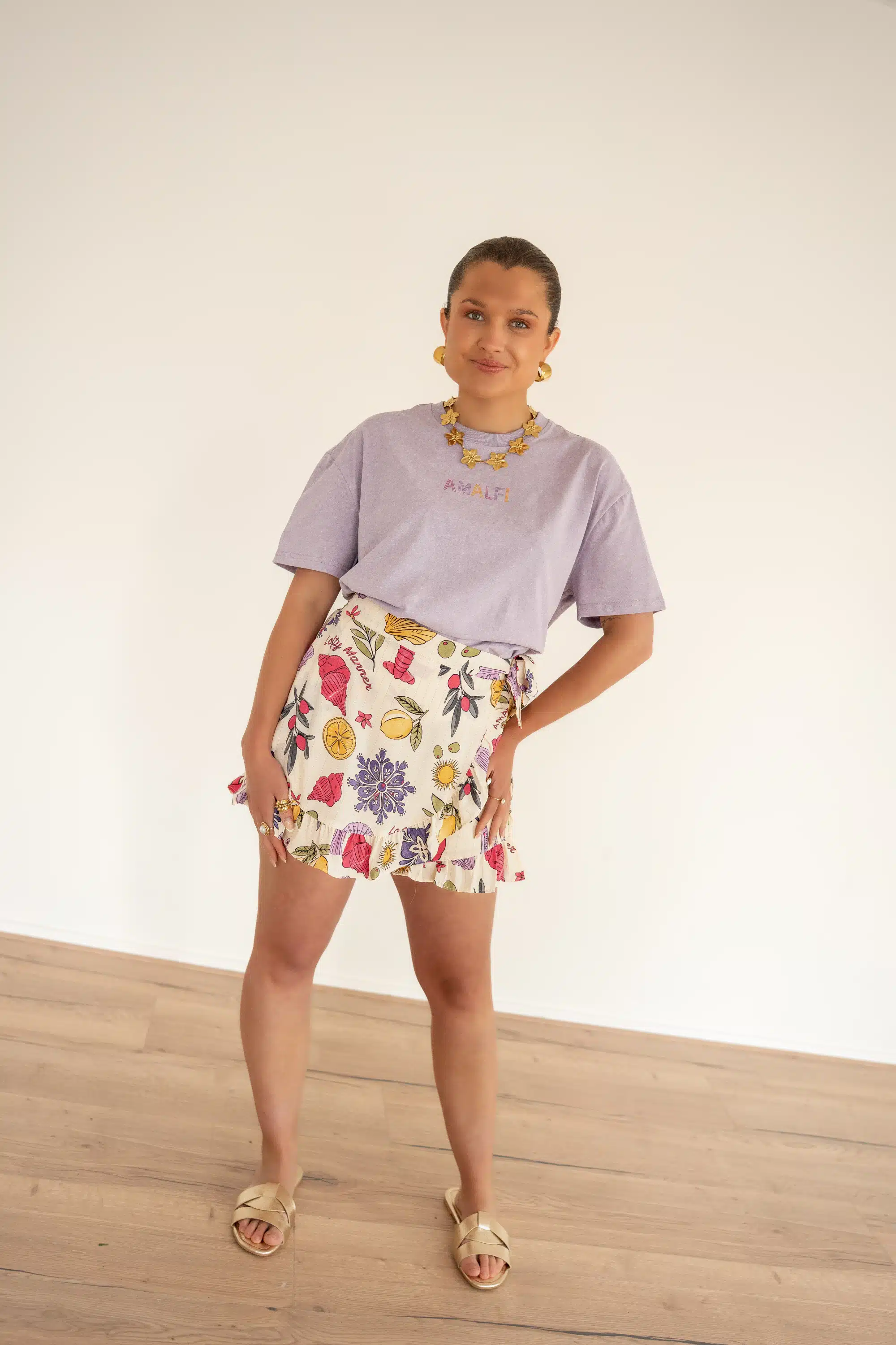 Lofty Manner Skort Sandy Multi Element - Afbeelding 3