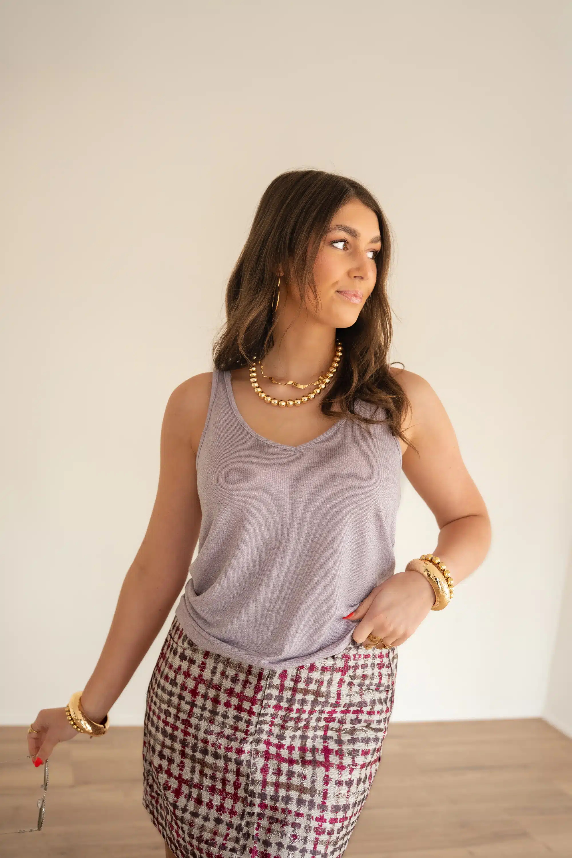 Lofty Manner Top Nicki Lila - Afbeelding 4