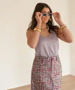 Alternative view of Lofty Manner Top Nicki Lila
