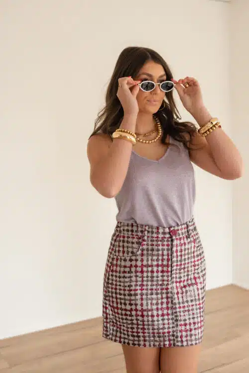 Alternative view of Lofty Manner Top Nicki Lila