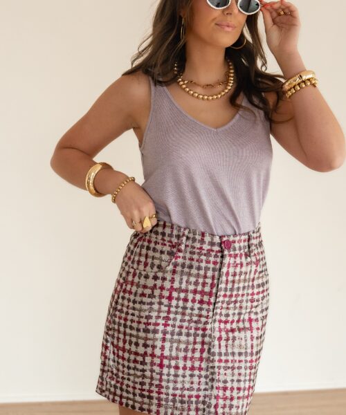 Lofty Manner Skirt Emily Multi Color