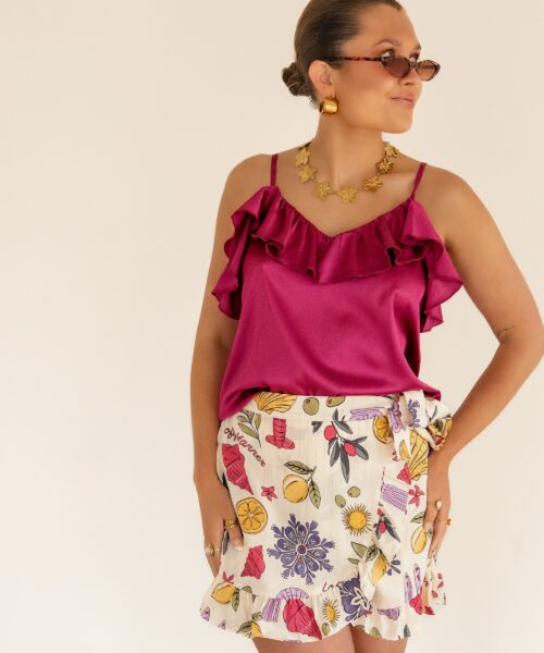 Alternative view of Lofty Manner Top Jasmine Purple