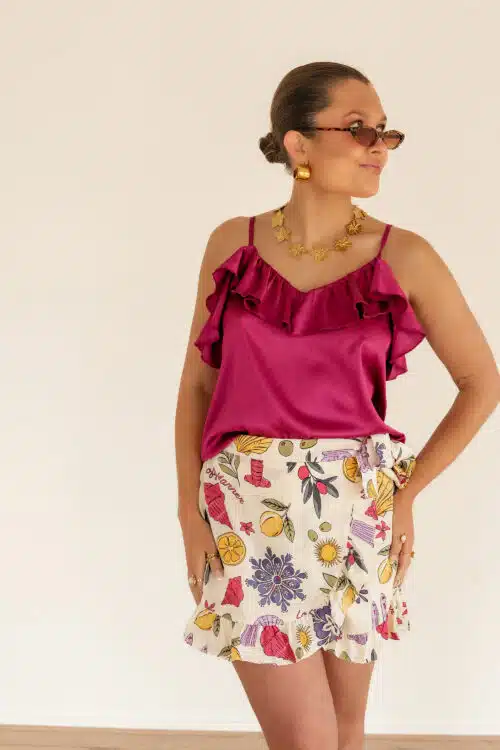 Alternative view of Lofty Manner Top Jasmine Purple