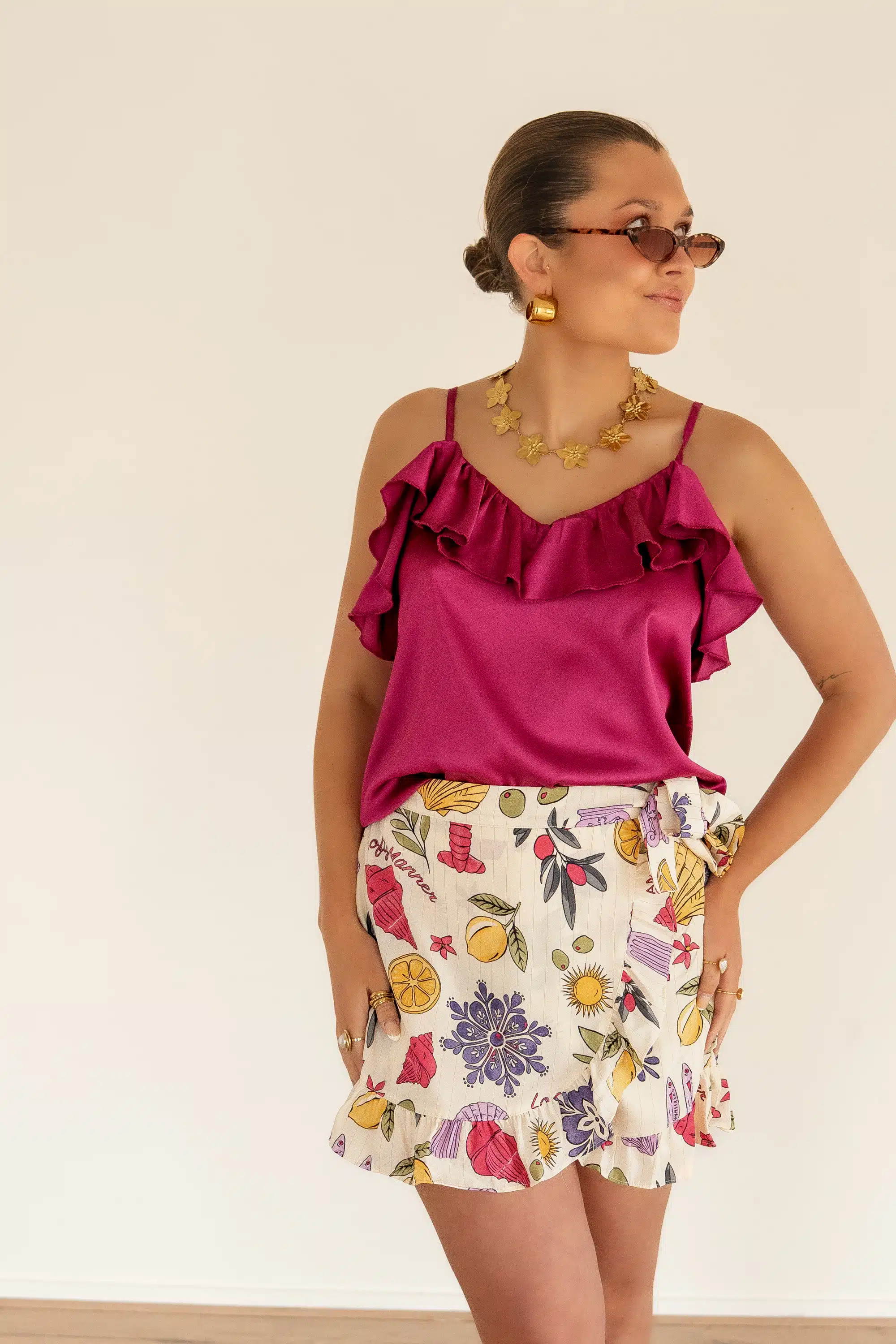 Lofty Manner Skort Sandy Multi Element - Afbeelding 2