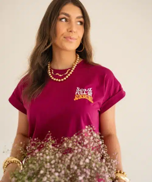 Lofty Manner T-Shirt Nicole Purple