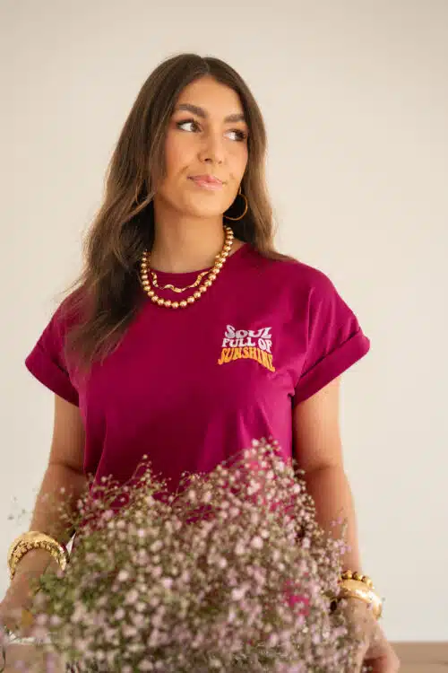 Lofty Manner T-Shirt Nicole Purple