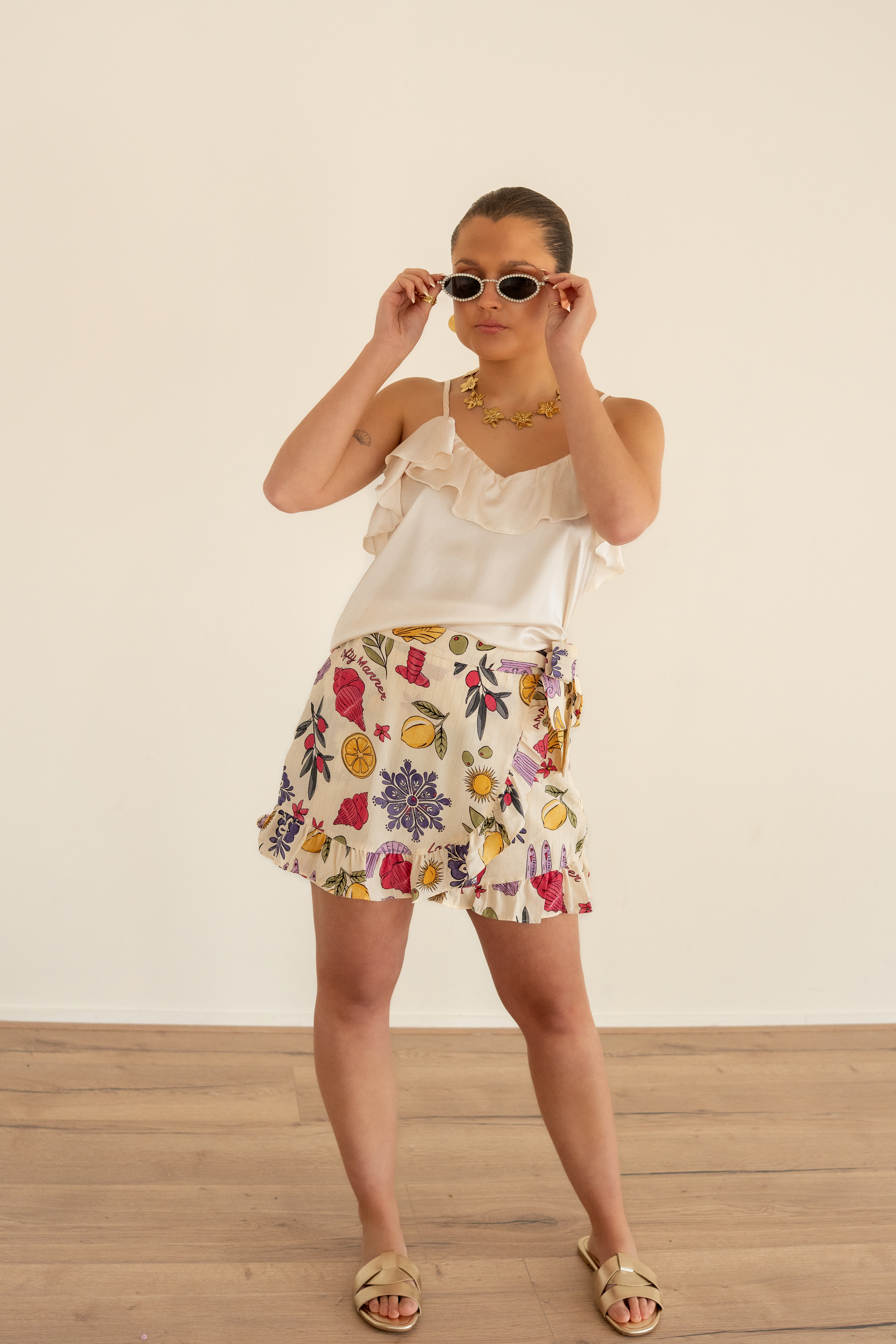 Lofty Manner Top Jasmine Offwhite - Afbeelding 3