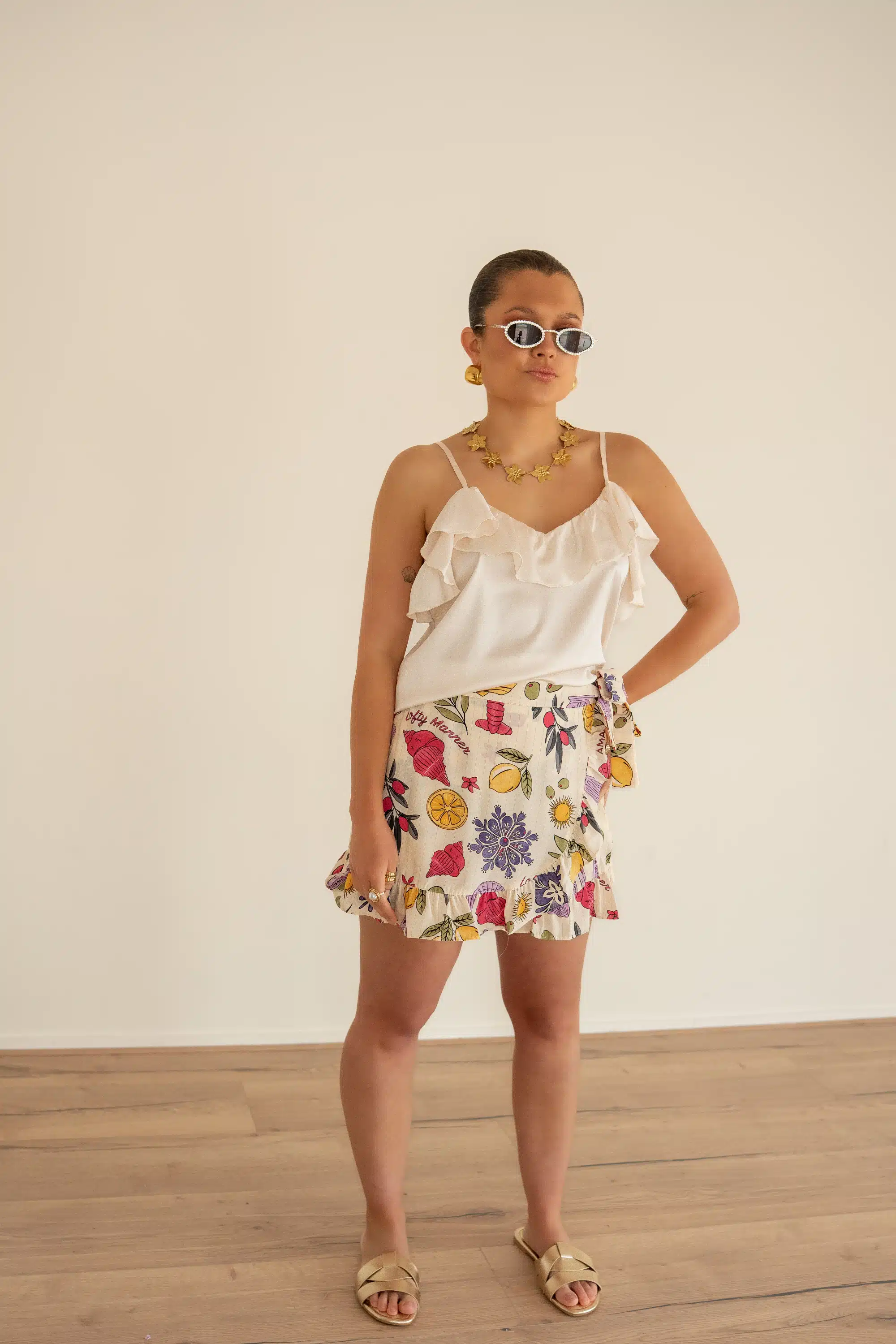 Lofty Manner Top Jasmine Offwhite - Afbeelding 4