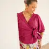 Lofty Manner Top Juliana Purple