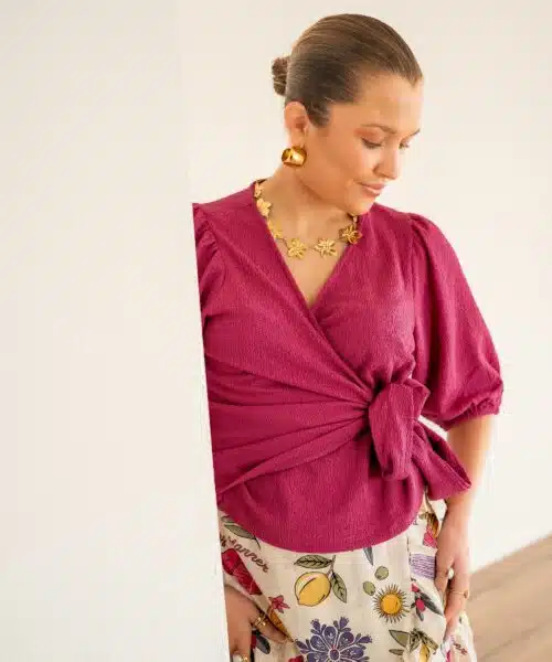 Lofty Manner Top Juliana Purple