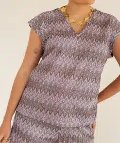 Alternative view of Lofty Manner Top Tessa Purple