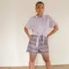 Lofty Manner Short Elena Purple