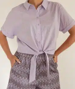 Lofty Manner Blouse Gwyn Lila
