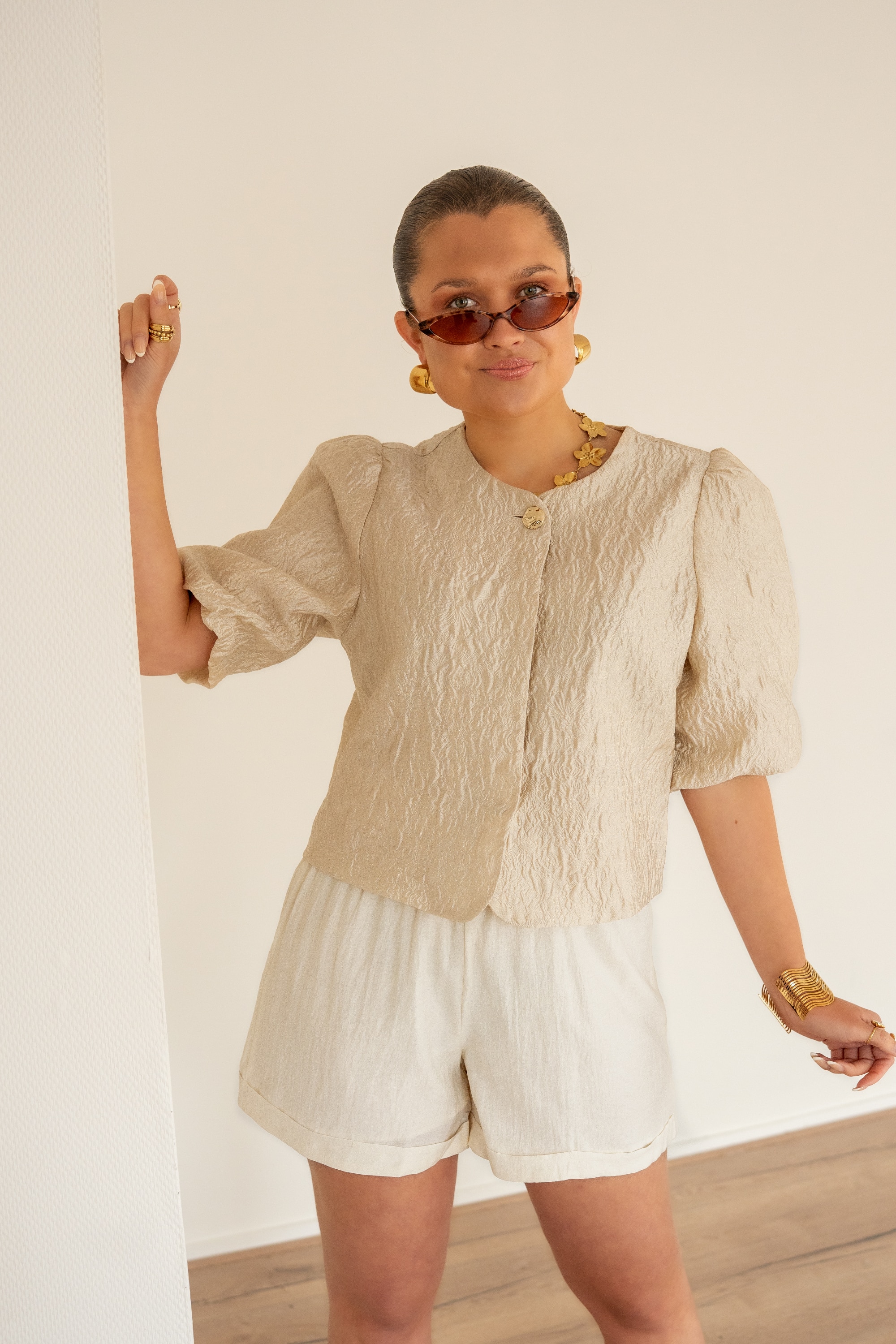 Lofty Manner Jacket Gianna Offwhite - Afbeelding 4