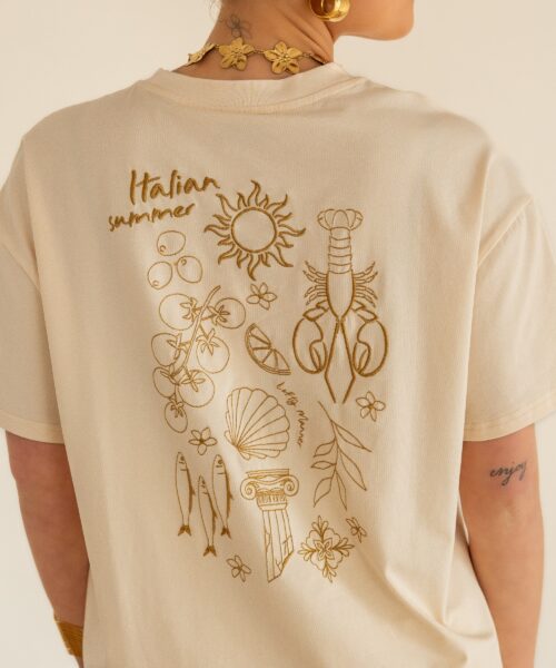Lofty Manner T-shirt Vicky Offwhite