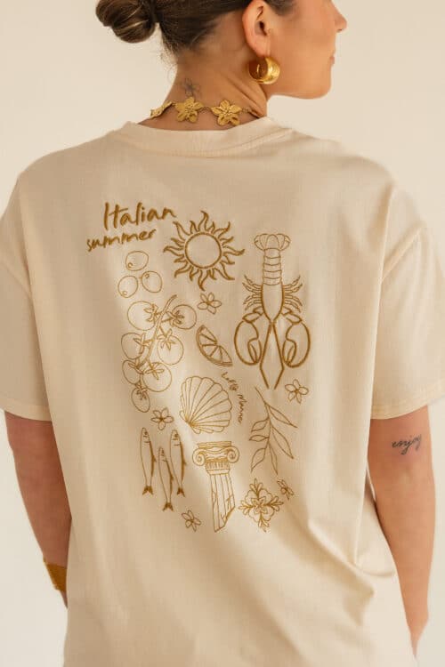 Lofty Manner T-shirt Vicky Offwhite