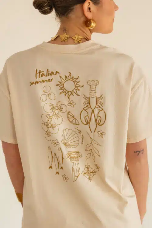 Lofty Manner T-shirt Vicky Offwhite