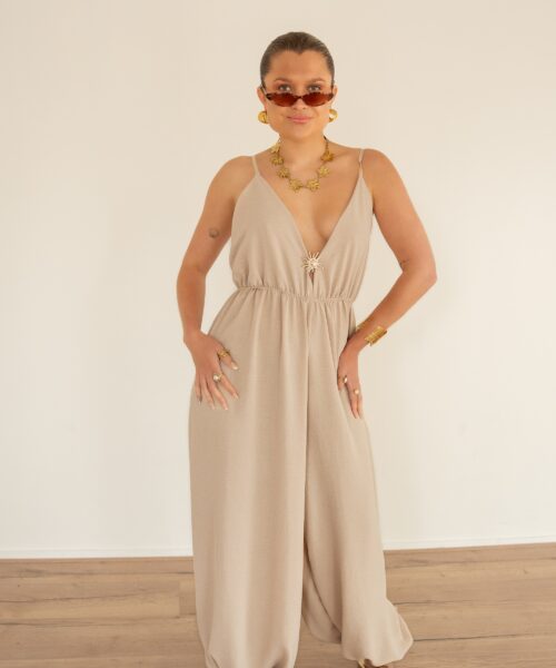 Alternative view of Sun Jumpsuit Beige