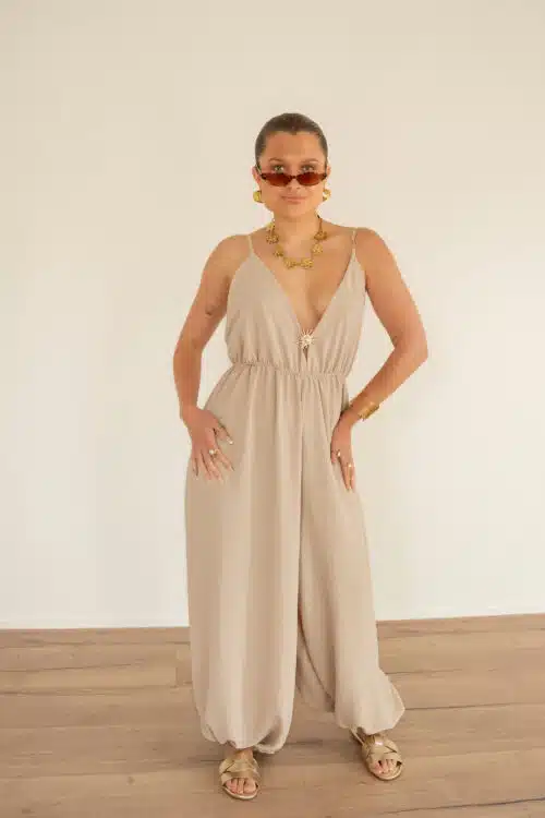 Alternative view of Sun Jumpsuit Beige