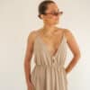 Sun Jumpsuit Beige