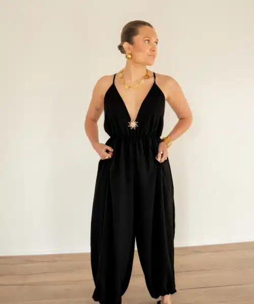 Sun Jumpsuit Black