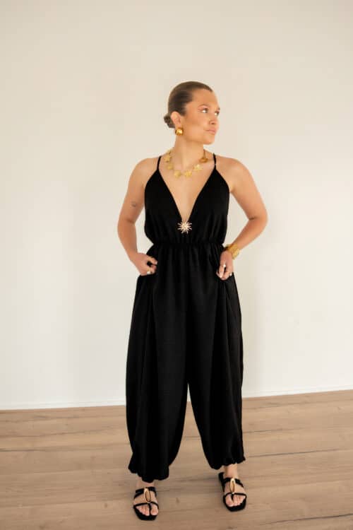 Sun Jumpsuit Black