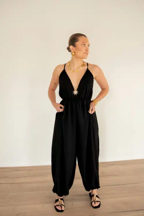 Sun Jumpsuit Black