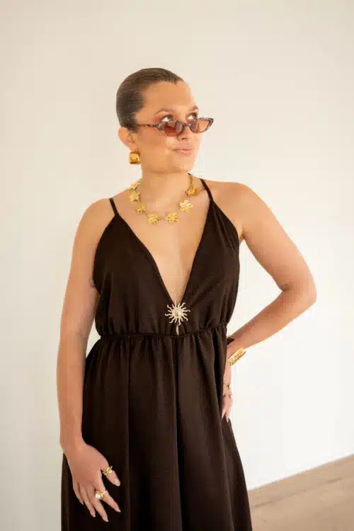 Alternative view of Sun Jumpsuit Brown
