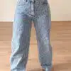 Nowi Balloon Leopard Print Jeans 3361-6