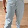 Kelly Barrel Jeans Print 3216-10