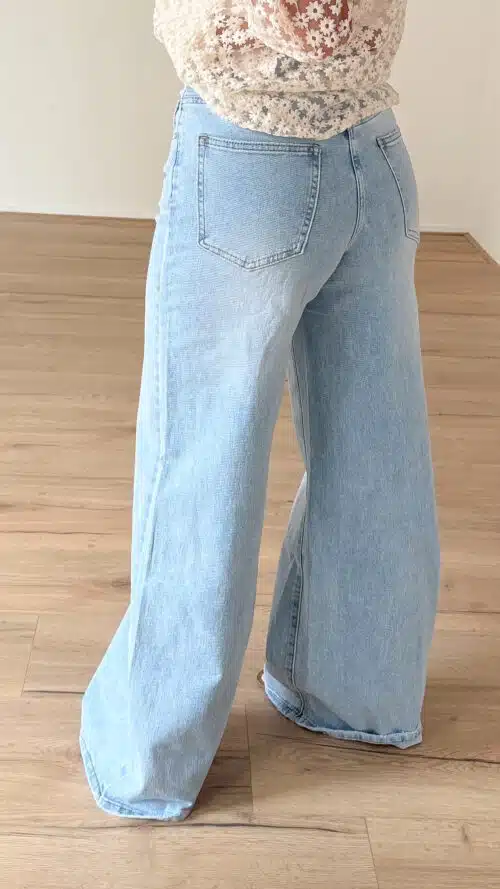 Alternative view of Jolie Wide Leg Jeans 9139-1