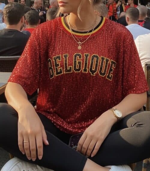 Belgique Sequin Shirt