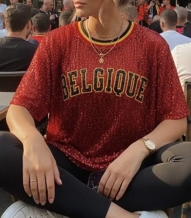 Belgique Sequin Shirt