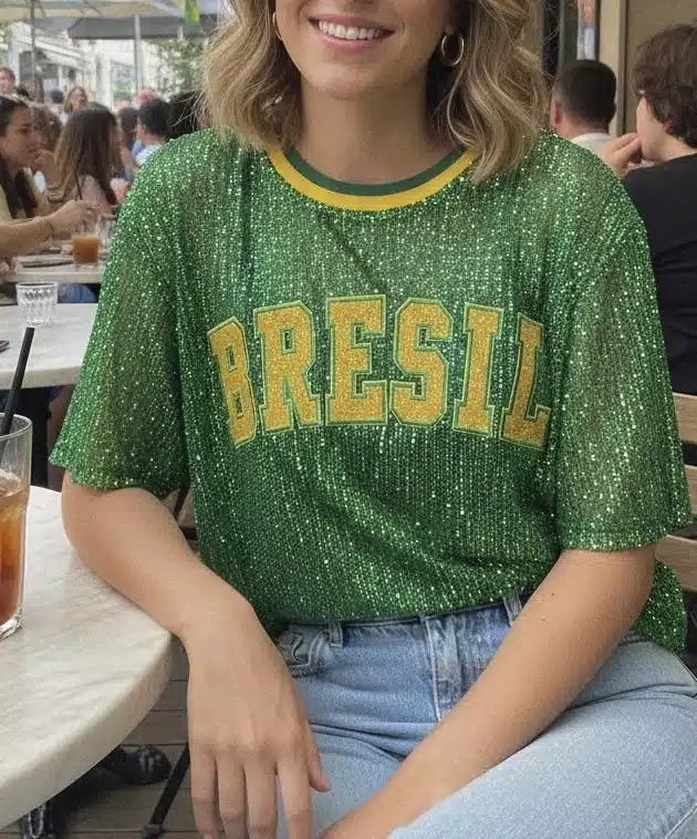 Bresil Sequin Shirt