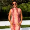 Bibi Dress Tie Dye Purple Blush