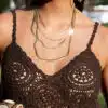 Layered Necklace Gold